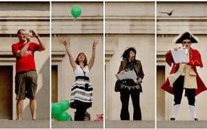 The first four performers of the fourth plinth.